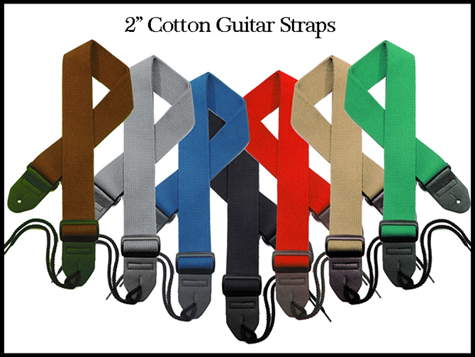 Cotton guitar Straps