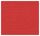 Red Poly Bass Guitar strap