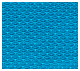 Turquoise Poly Bass Guitar strap