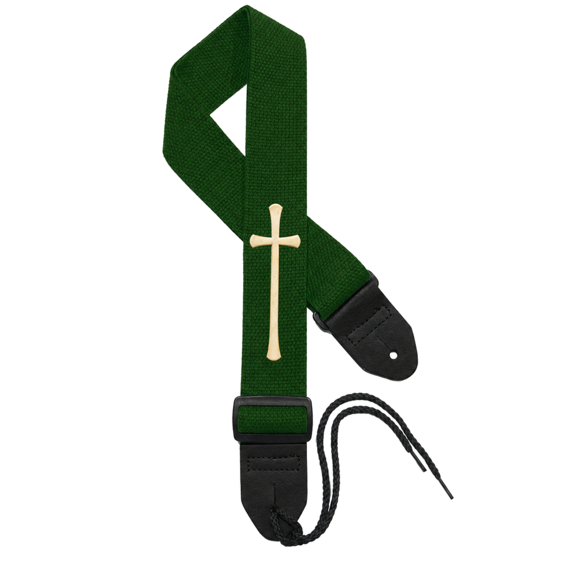 Forest Strap - Bone Elliptical Cross