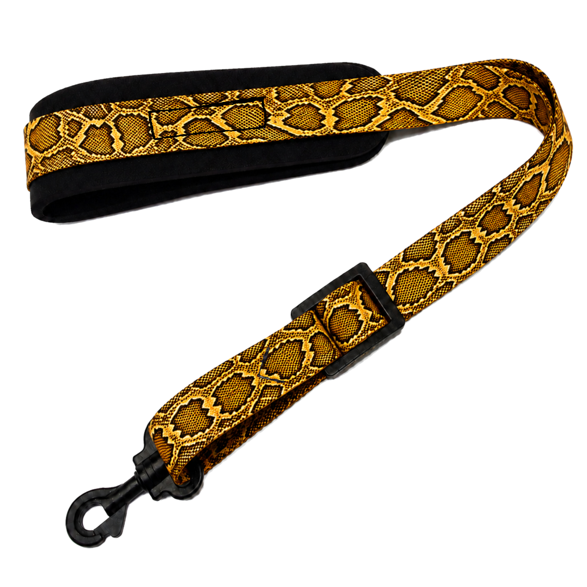 Snakeskin SSXW saxophone neck strap