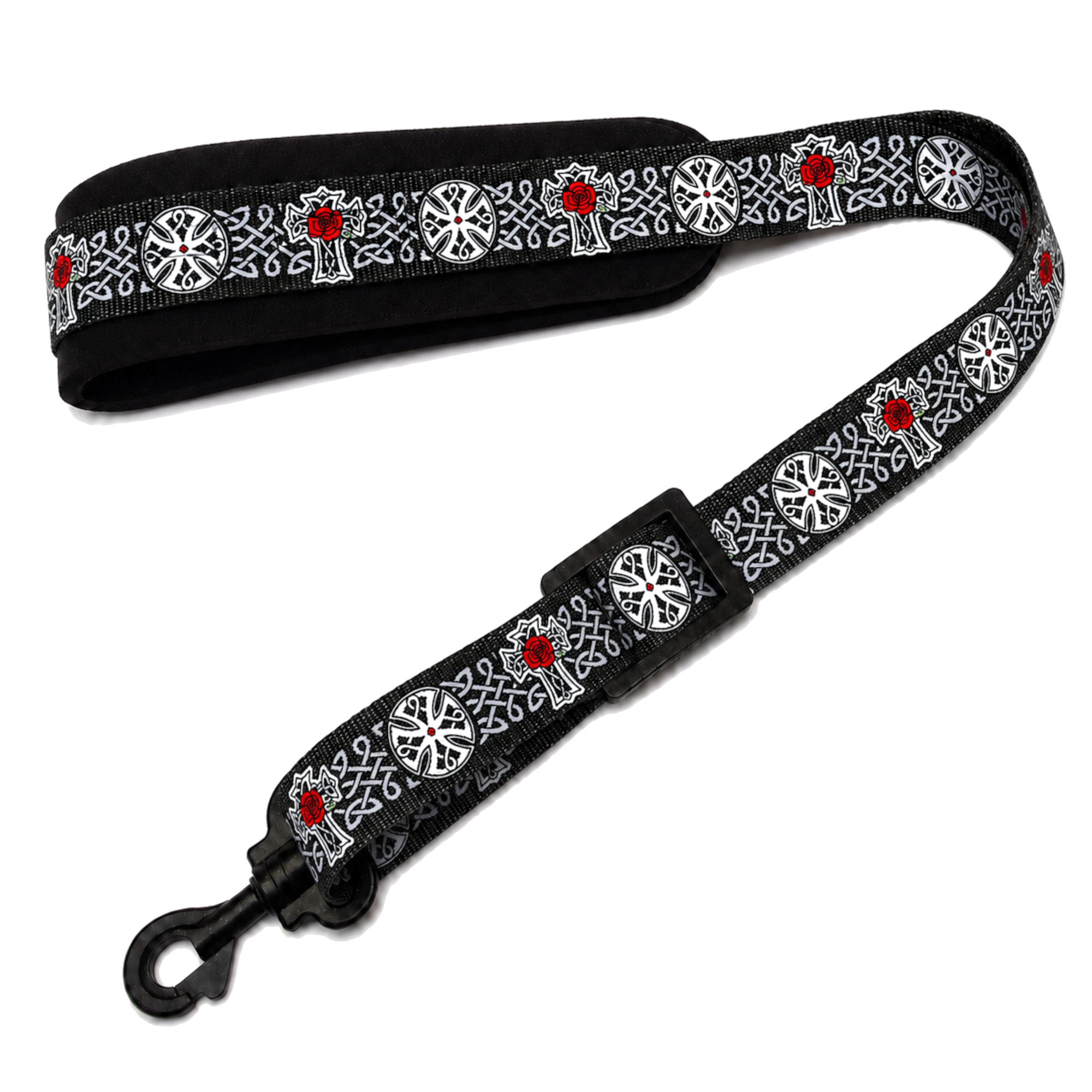 Celtic Cross SSXW saxophone neck strap