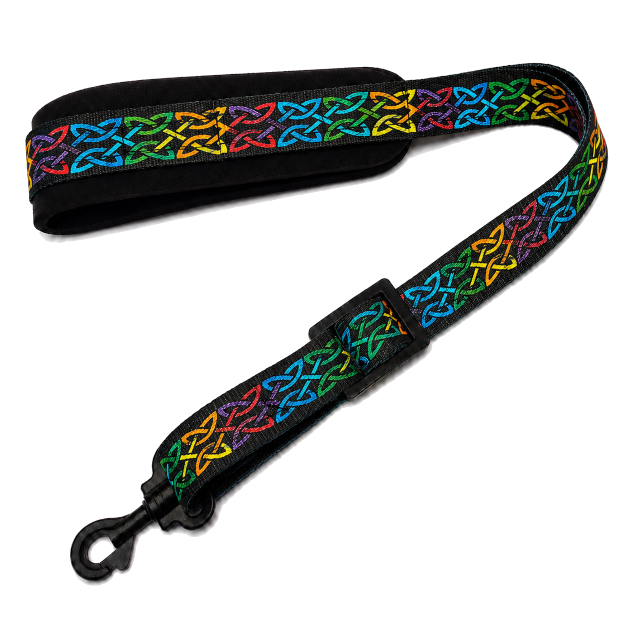 Celtic Knot Multicolor SSXW saxophone neck strap