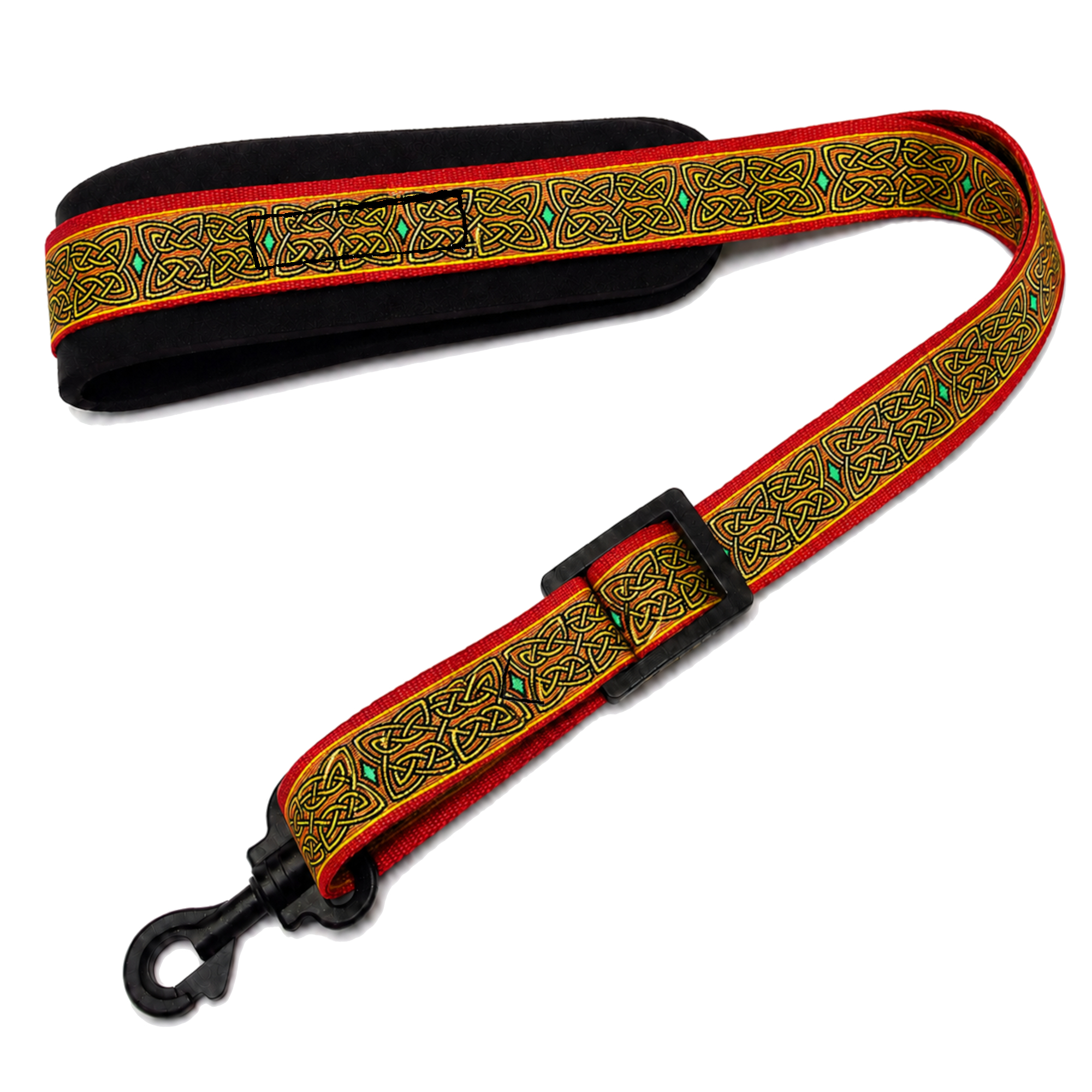 Celtic Pride SSXW saxophone neck strap