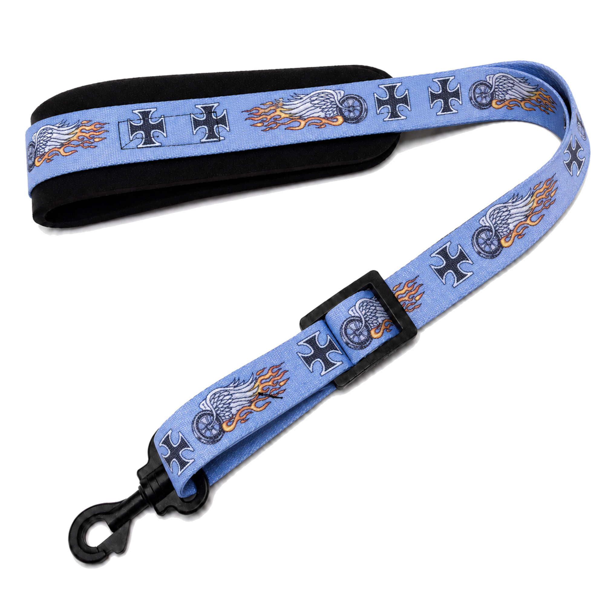 Biker Tattoo SSXW saxophone neck strap
