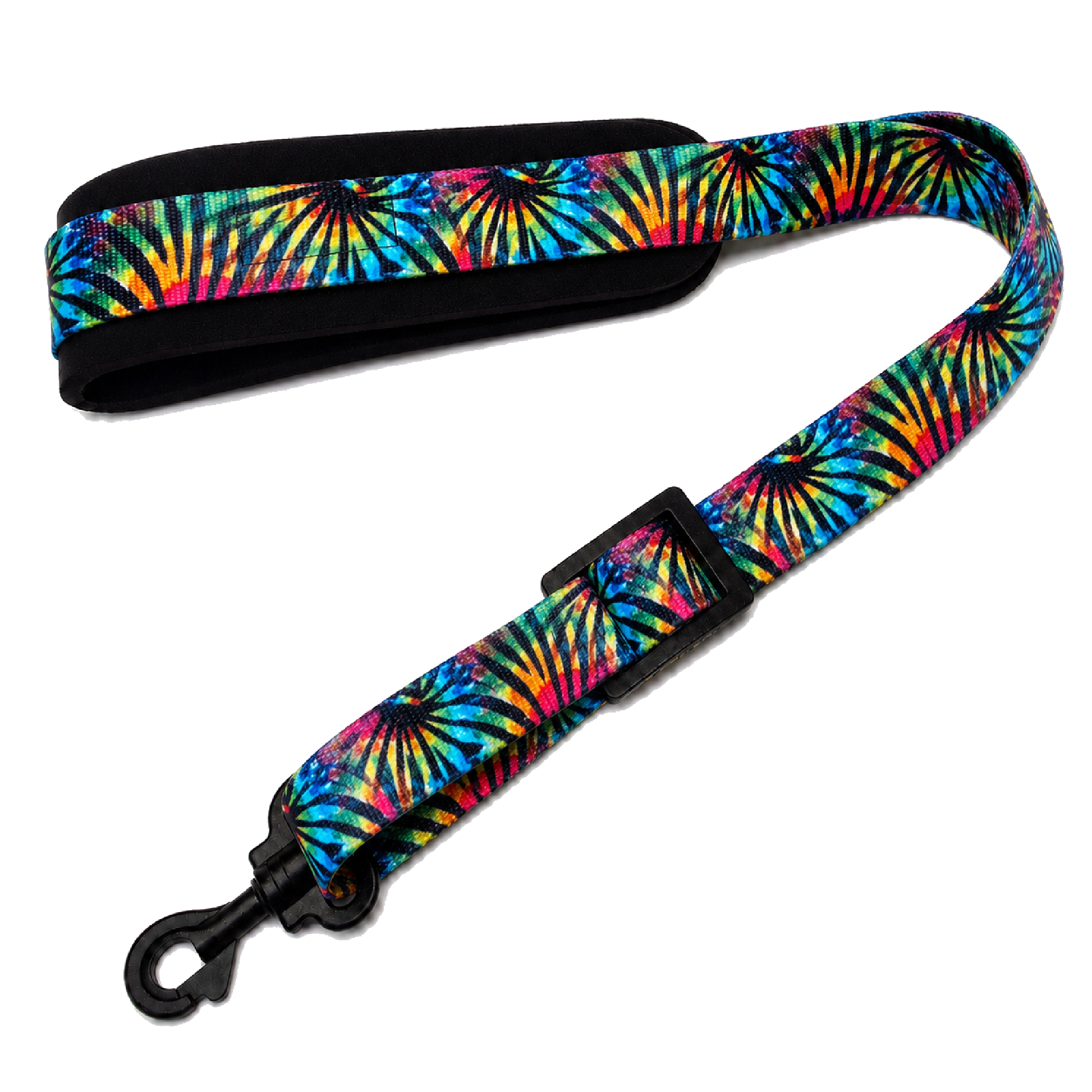 Jungle Tie Dye SSXW saxophone neck strap
