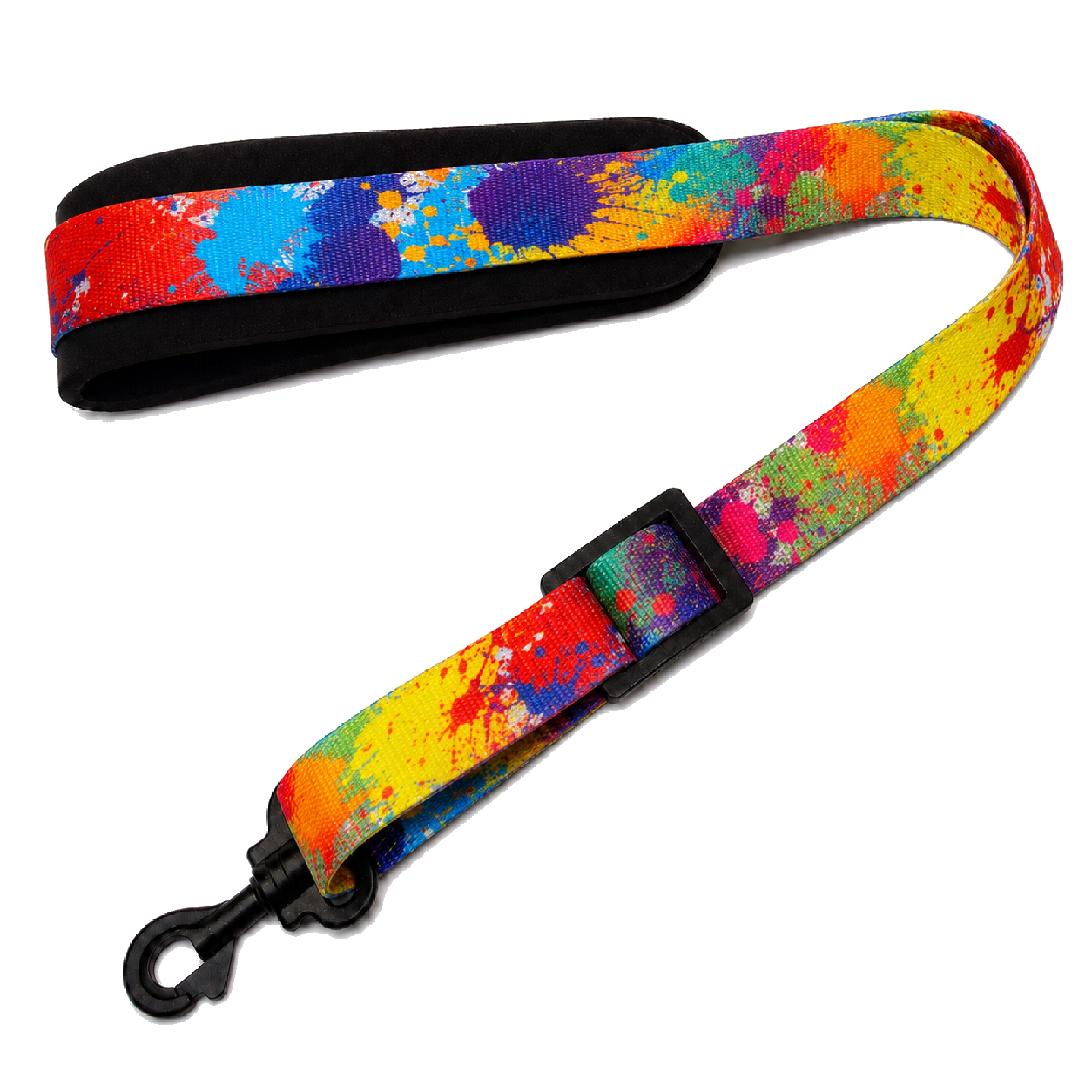 Paint Splatter SSXW saxophone neck strap
