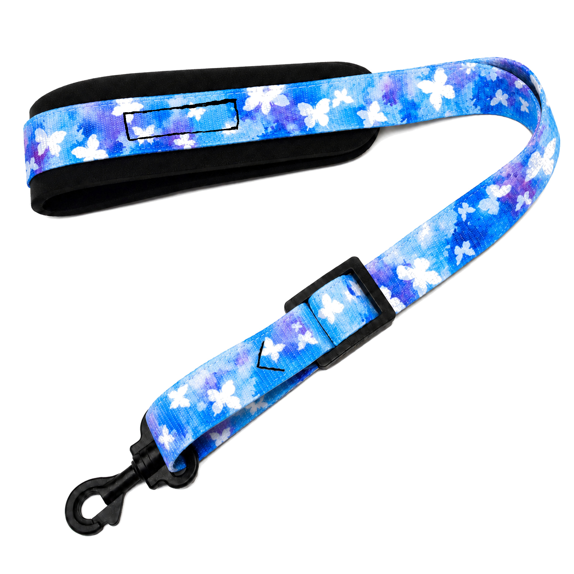 Butterflies SSXW saxophone neck strap