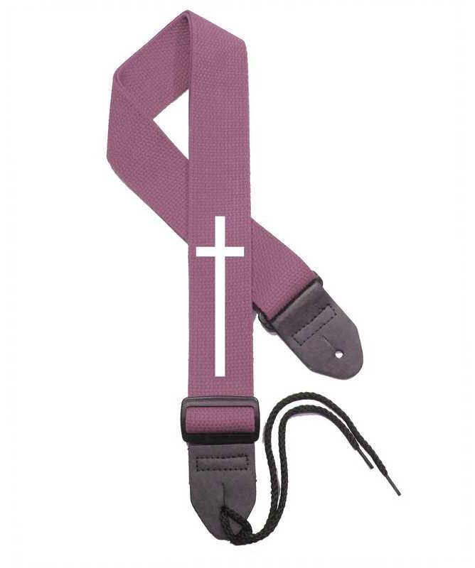 Maroon Strap / White Cross