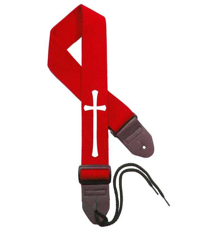 Red Strap / White Cross