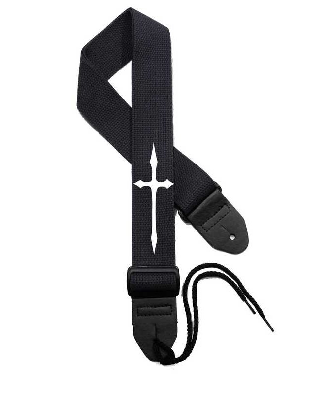 Gothic Cross I Christian guitar strap