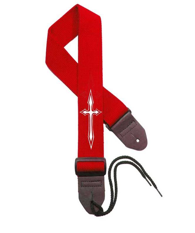 Red Strap / White Cross
