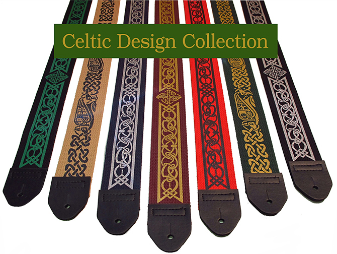 Celtic guitar Strap